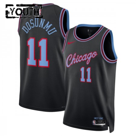 Dres Chicago Bulls Ayo Dosunmu Nike 2025-26 City Edition Crno Swingman - Dječji